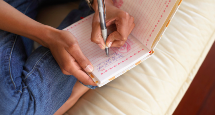 black-woman-writing