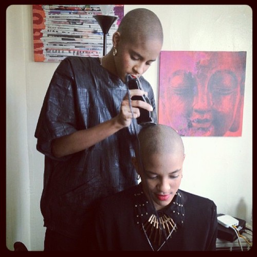 shaved-head