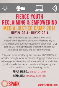 2014 FYRE Media Justice Camp Application